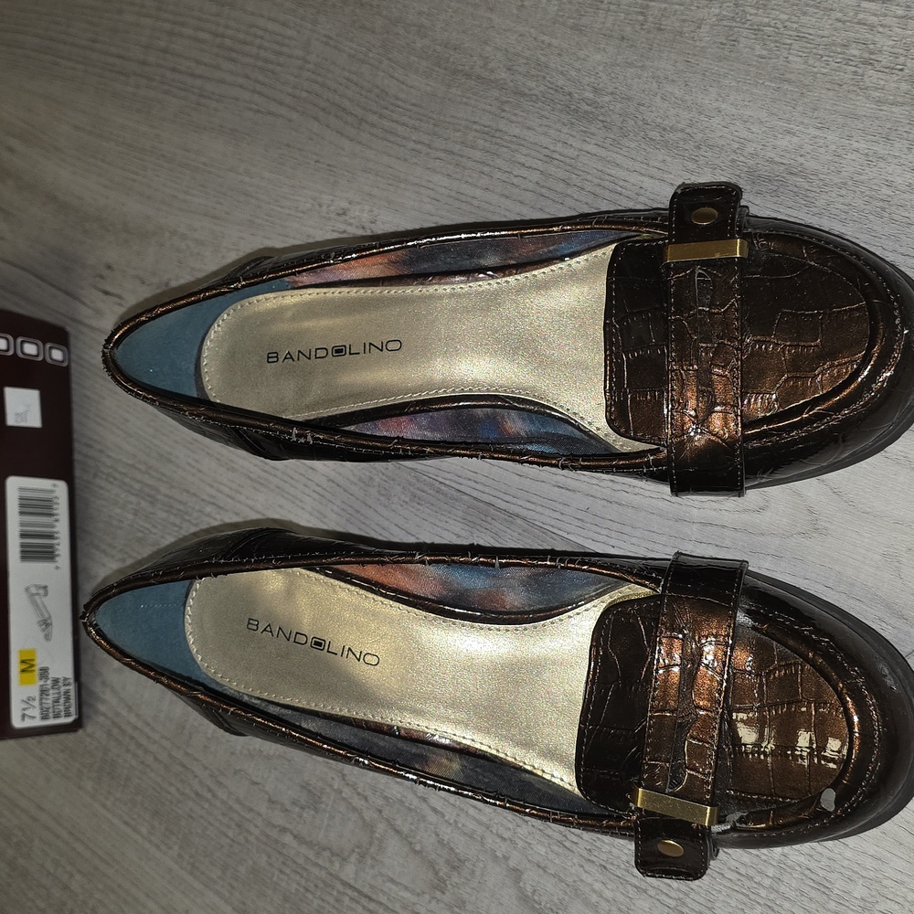Bandolino Brown Women's Shoes, Size 7.5